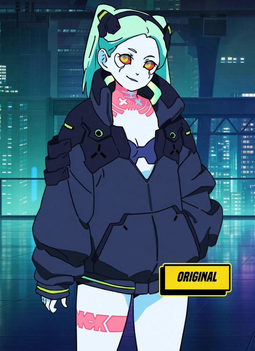 CartoonsOTMoon's tweet photo. Primer vistazo a Rebecca de Cyberpunk: Edgerunners en FORTNITE. https://t.co/dNXEYiBwBQ