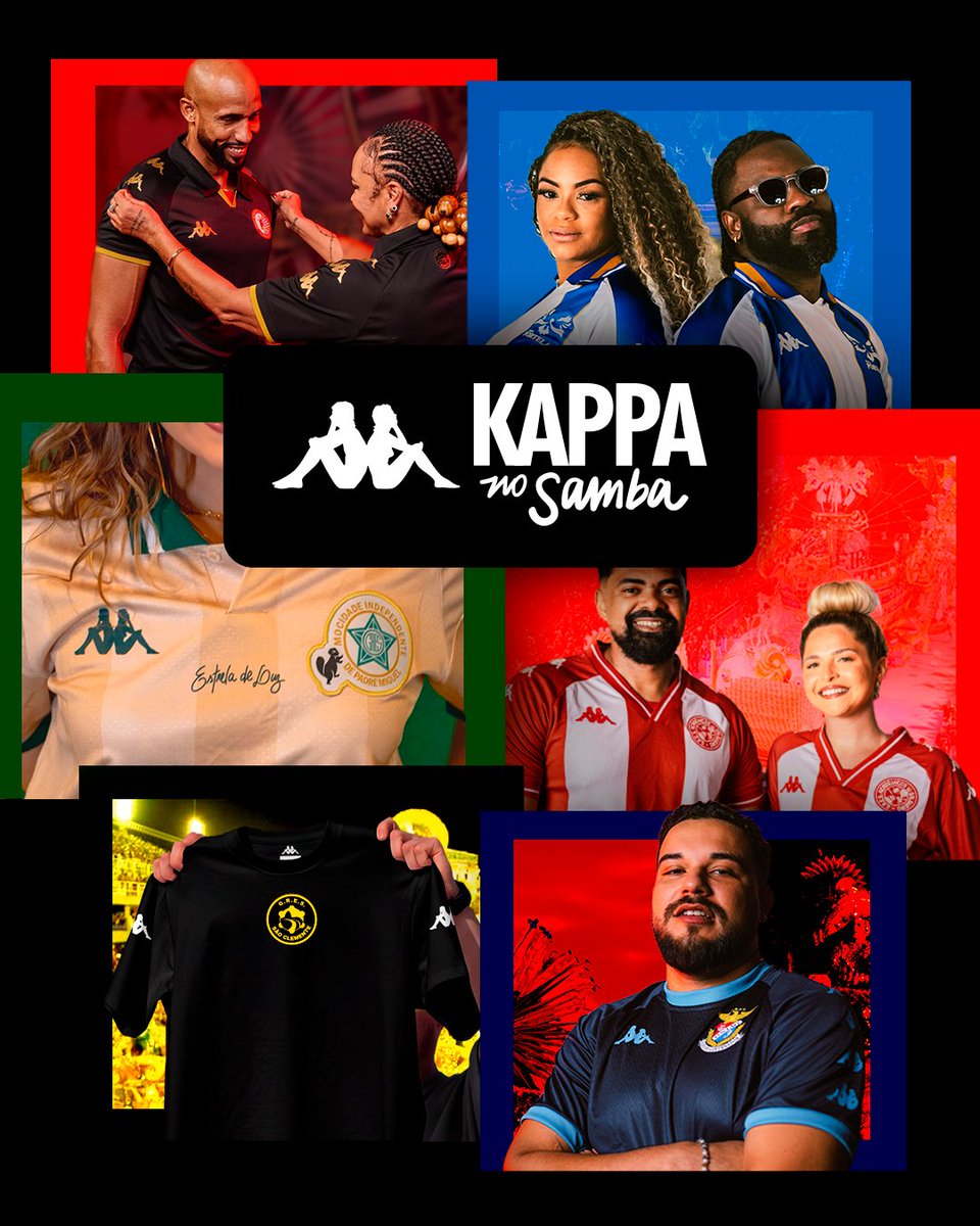 alexlgcampos's tweet photo. Com o projeto : "Kappa no Samba", a empresa passa vestir Salgueiro, Portela, União da Ilha e São Clemente https://t.co/gcSjHmaPMo