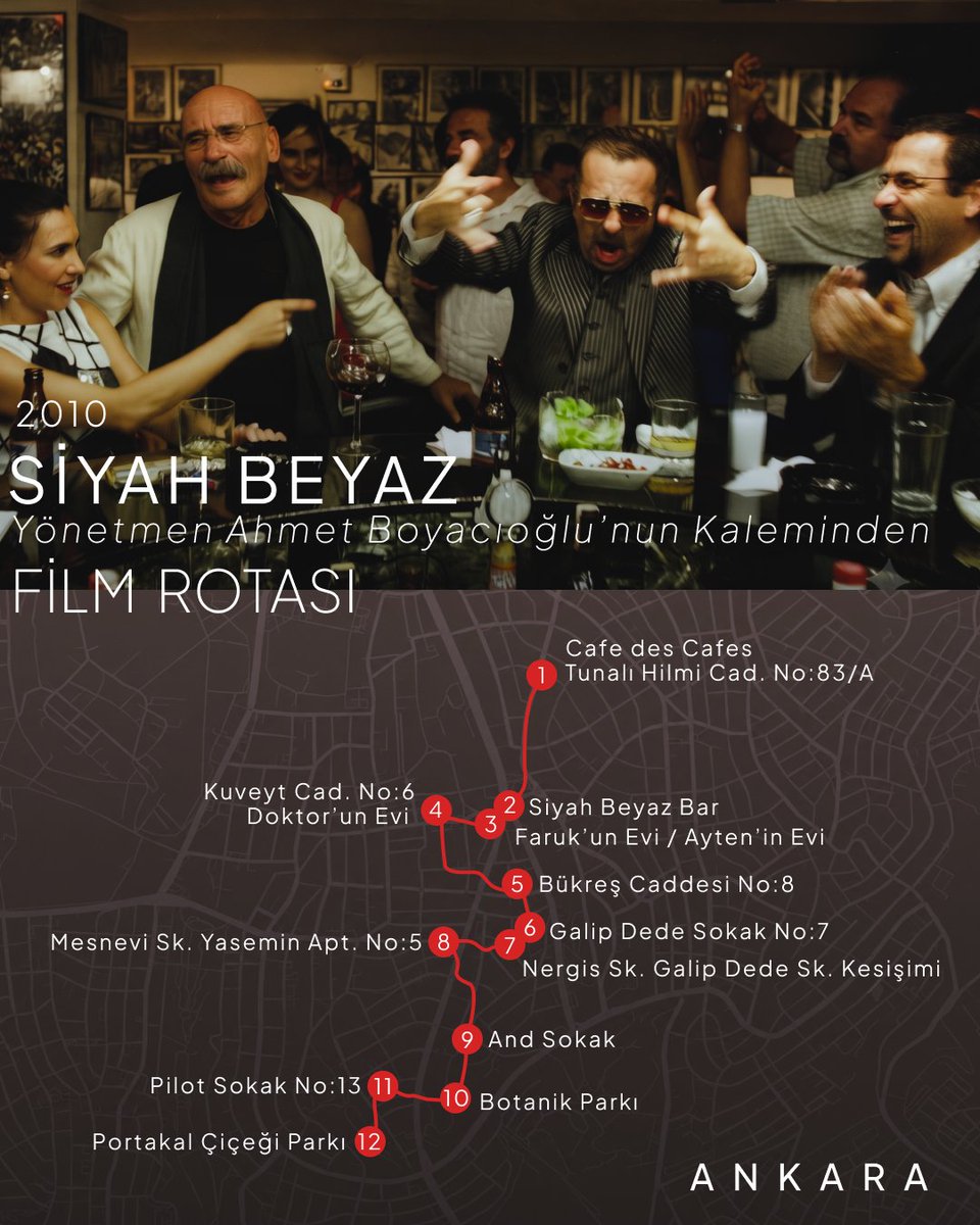 OFilmroute's tweet photo. 🎬 Siyah Beyaz (2010) Film Rotası şimdi yayında!
https://t.co/vMaMpQi3ib https://t.co/EXPai8E9ut