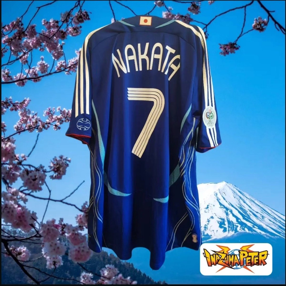 inazumapeter's tweet photo. Japan 🇯🇵
| Home Kit |
| 2006/2007 |
| N°7 Hidetoshi Nakata |
| Size XXL |
| Adidas | https://t.co/PzvKYZcFMG
