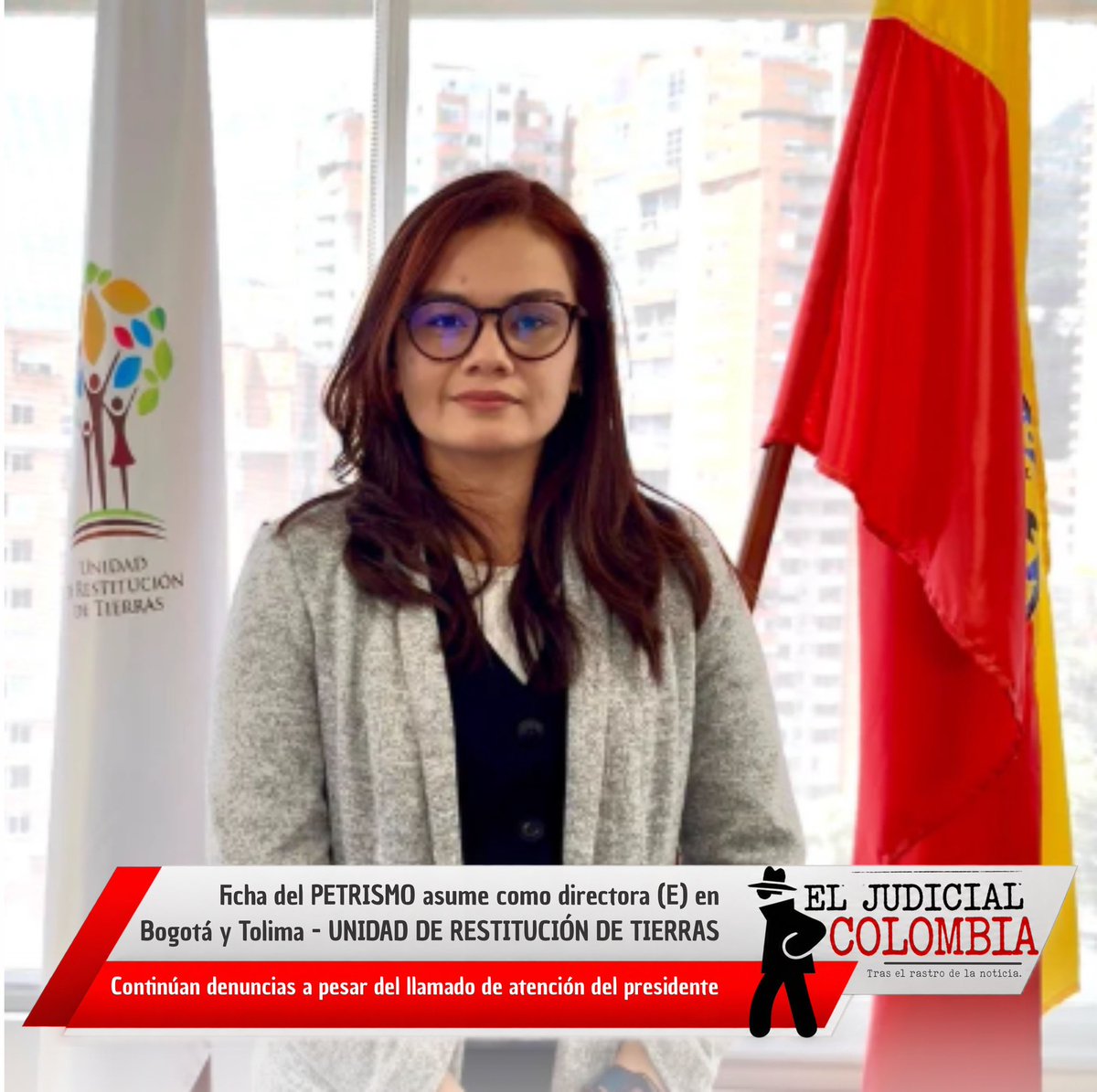 eljudicialcol's tweet photo. FICHA DEL PETRISMO ASUME COMO DIRECTORA (E) DE LA URT EN BOGOTÁ Y TOLIMA. 

Se trata de Alexa Romero Verjan que pasó de ser abogada en el 2023 a ser directora de la DT Tolima en el 2025, durante el gobierno de @petrogustavo.  🧵 https://t.co/8Jc9d4jrmn