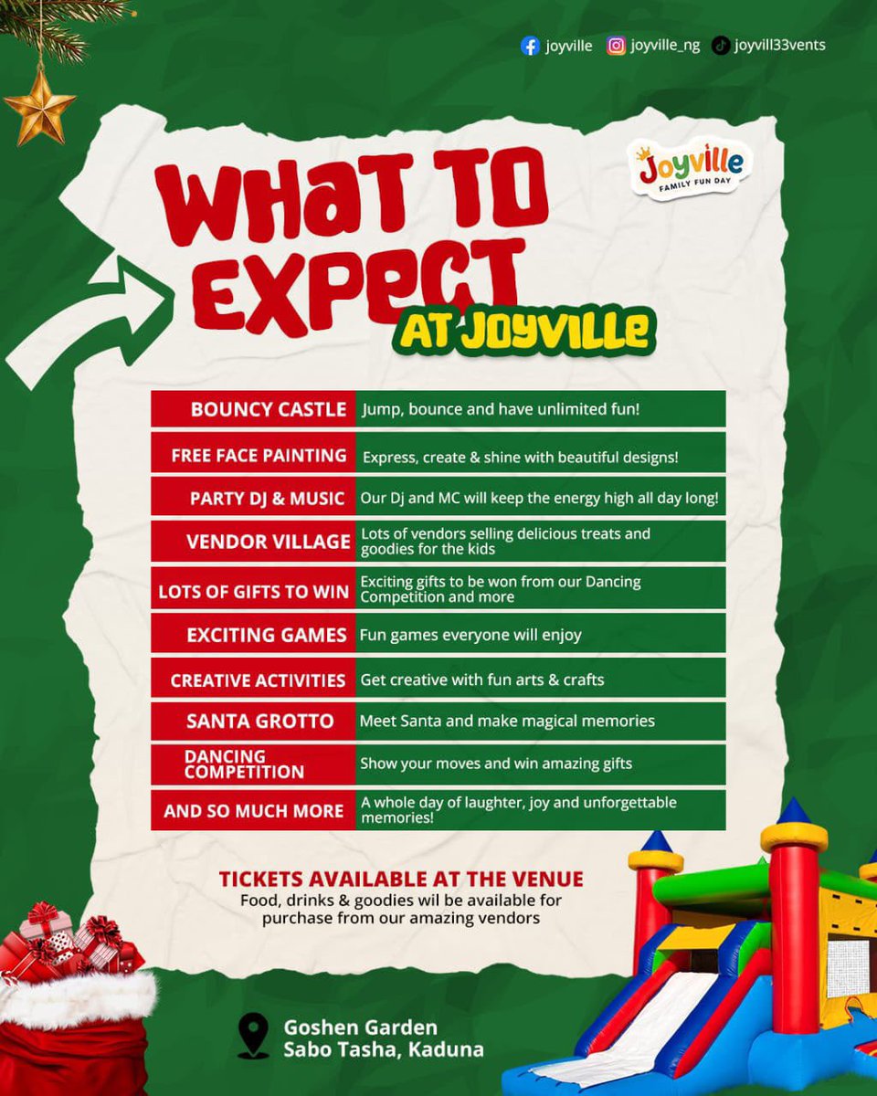 aniziizo's tweet photo. My babies and I are gonna have a fun Christmas 

I’ll personally bring knockout too

Joyville Events is bringing mad fun for the kids and big babies 😅

#joyvillefamilyfunday https://t.co/YkRYzGM3AT
