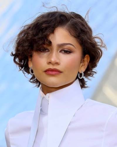 MediumSizeMeech's tweet photo. Kinda love that Zendaya isn’t tied to her hair. She’s okay with a chop to go from long to a bob to a pixie and anywhere in between and still has the face to pull them all off https://t.co/bxOikUzq0c