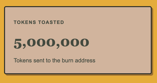 unstablecats_'s tweet photo. 0.5% of supply already burned 🔥

burn for cat = earn fees forever https://t.co/Vc9sfD79lj