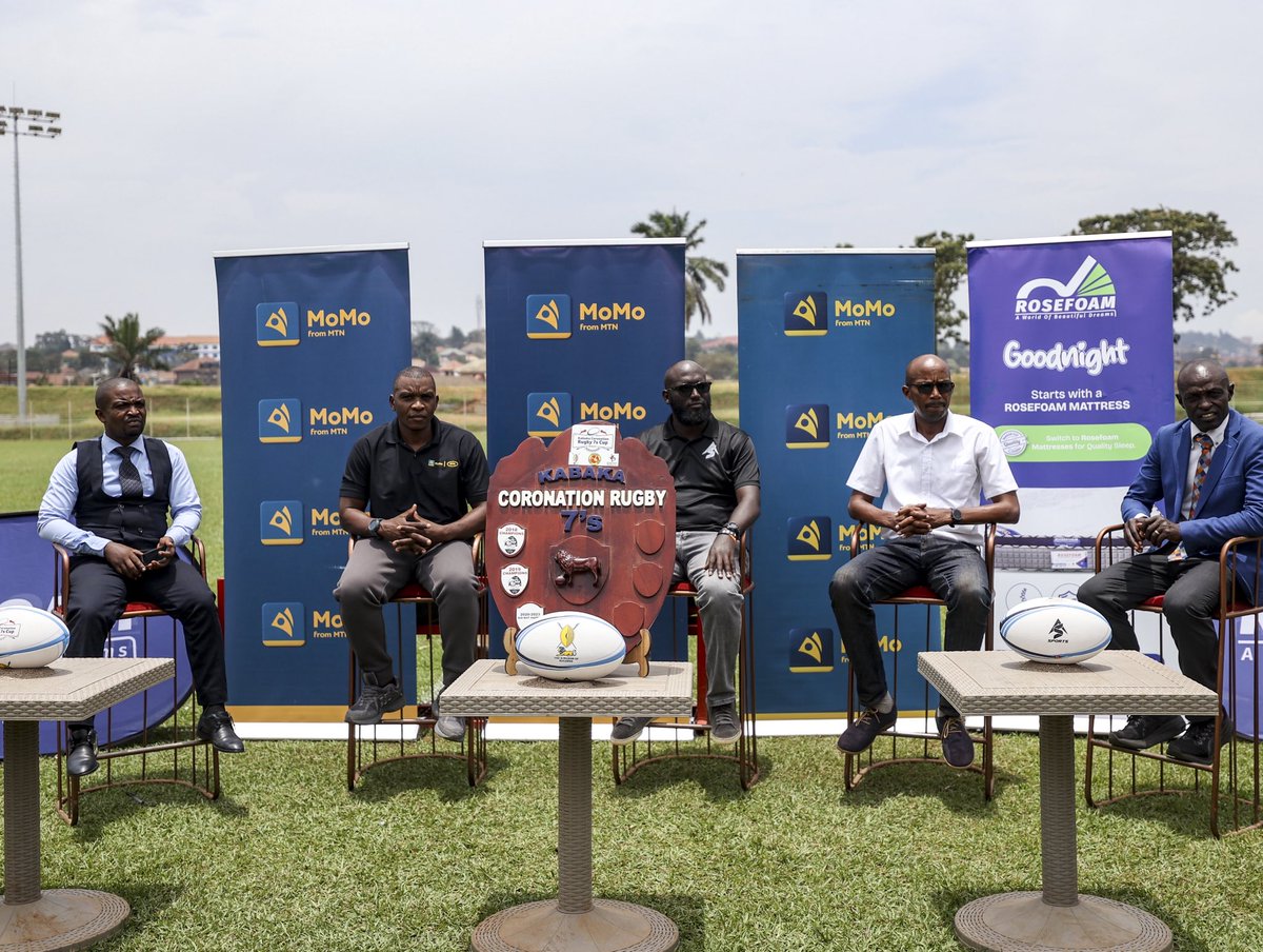 RoyCynthia78014's tweet photo. Earlier today the #KabakaCoronation7s were officially launched. The last run of the NationalRugby7s series is to happen this weekend at Wankulukuku Stadium under floodlights.

#TubeeleBalamu 
#UgandaRugby https://t.co/svFKFrDXrq