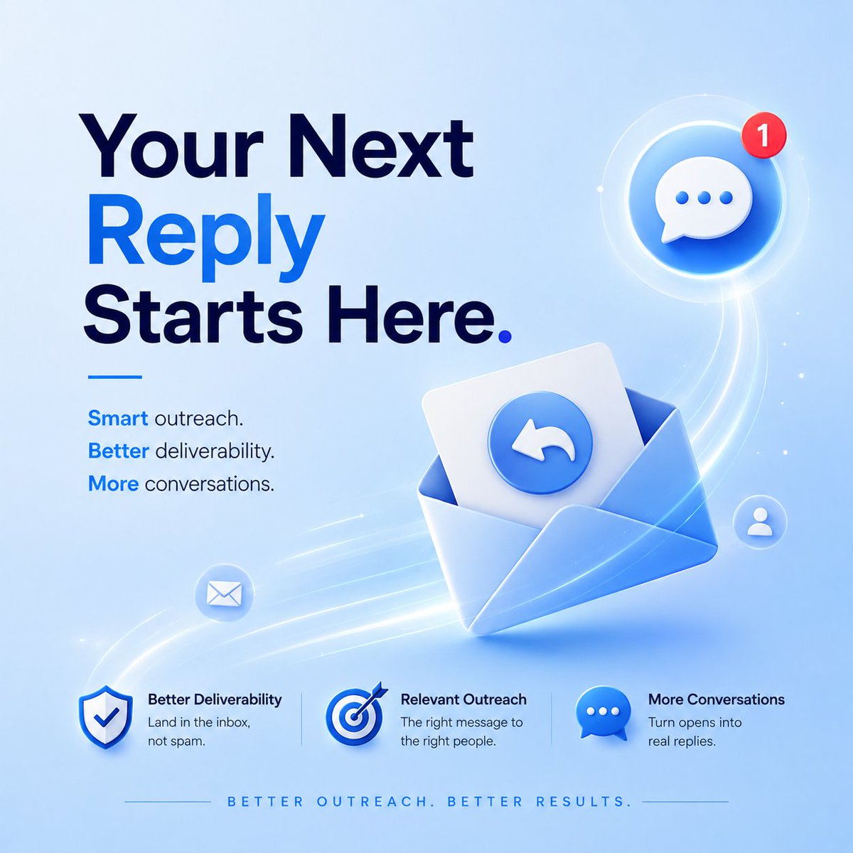 26_cold_email's tweet photo. Your next reply starts with the right outreach.

Reach the right inbox. Start the right conversation. 🚀

#ColdEmail #EmailMarketing #B2BMarketing #LeadGeneration https://t.co/oad40CqnNI