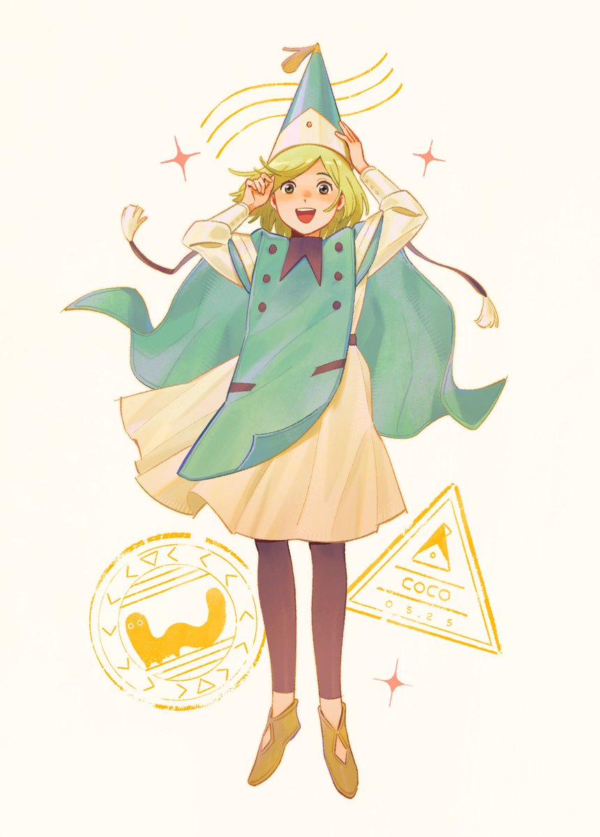 poneyonei's tweet photo. Coco💚
#witchhatatelier #Δ帽子 https://t.co/8UWHmd8woR