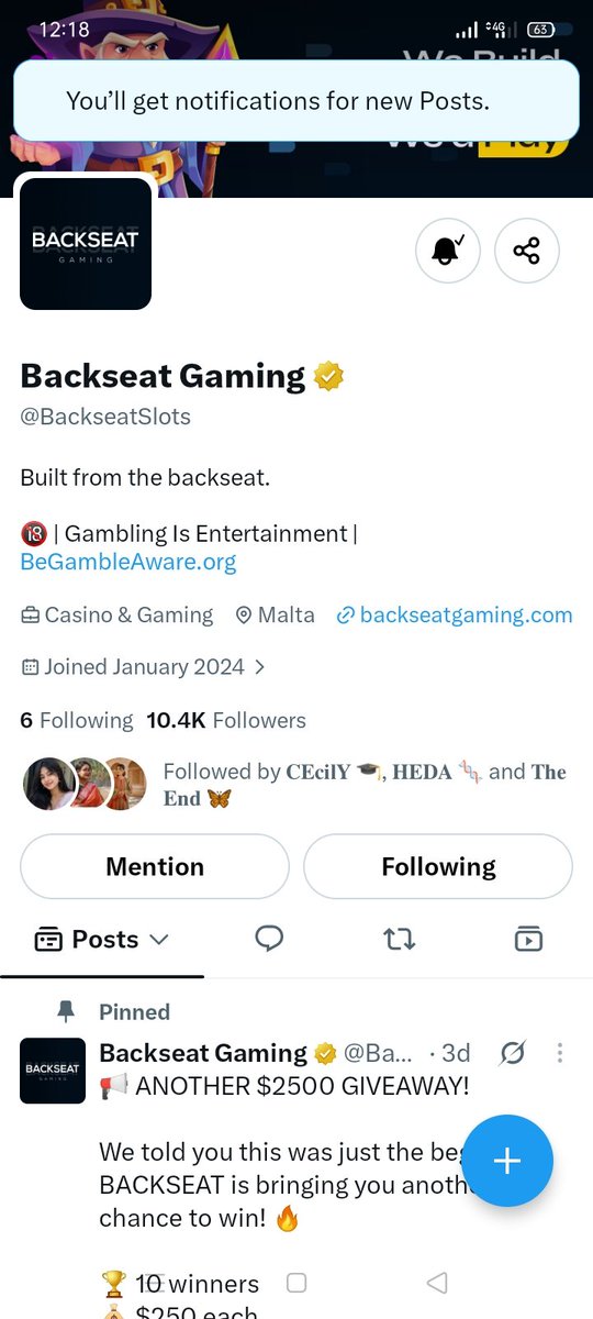 Nishu7X's tweet photo. @BackseatSlots Thank you for hosting this giveaway , It's always best and Exceptional as always ,

This is greatly appreciated  🤍

Address:
0x5BC430A187a9C791212144D8601980c08490CB41 https://t.co/VGueMdGcHW