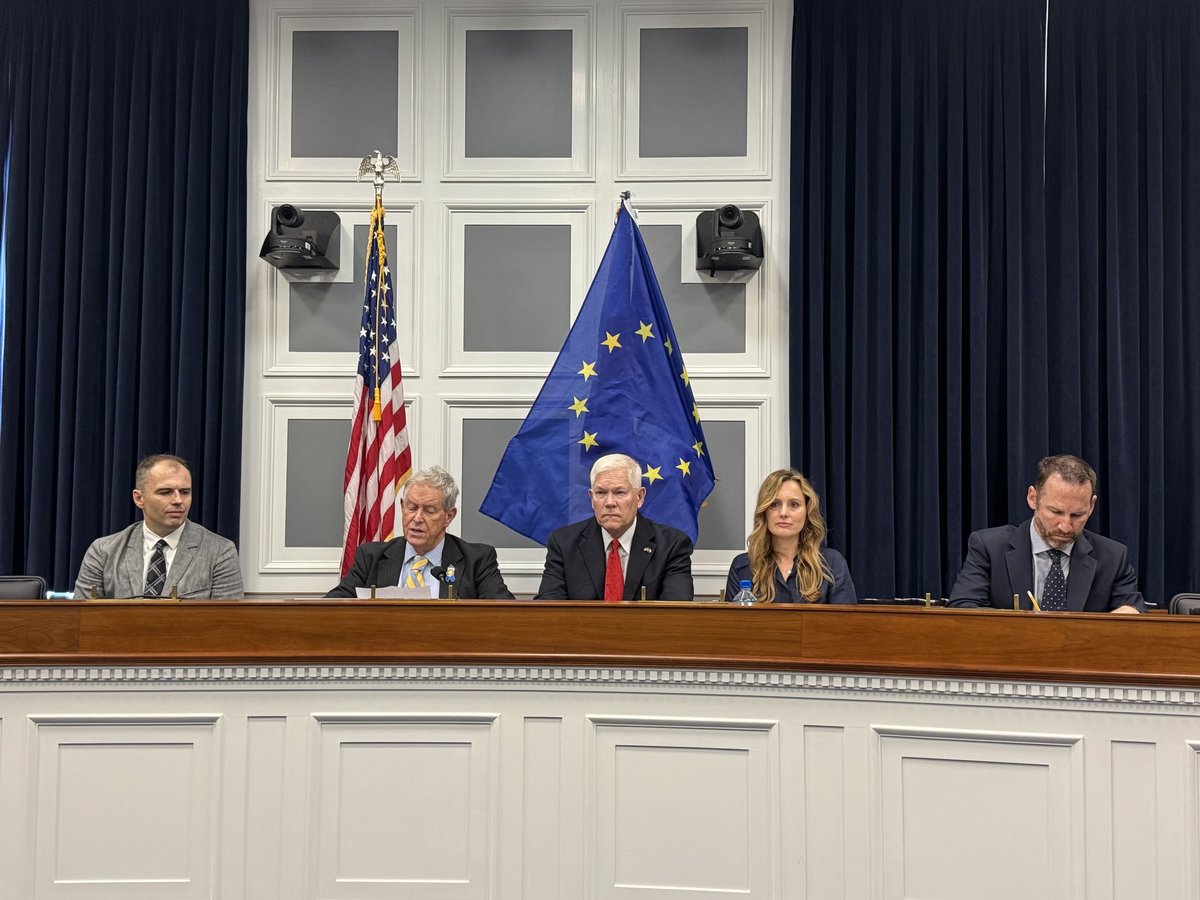 RepJoeWilson's tweet photo. Grateful to hold a public briefing on Serbia’s Upcoming Elections examining election rigging by the Vucic regime in regional context. The USA has major national interests in the Balkans. The Serbian people deserve free and fair elections. https://t.co/8C0sW6UIXK