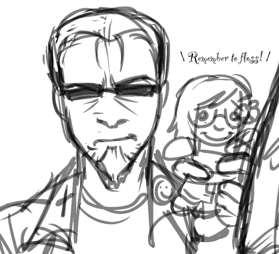 megidoremii's tweet photo. my oc marianne and her bestfriend postal dude https://t.co/7gP2p6RyRv