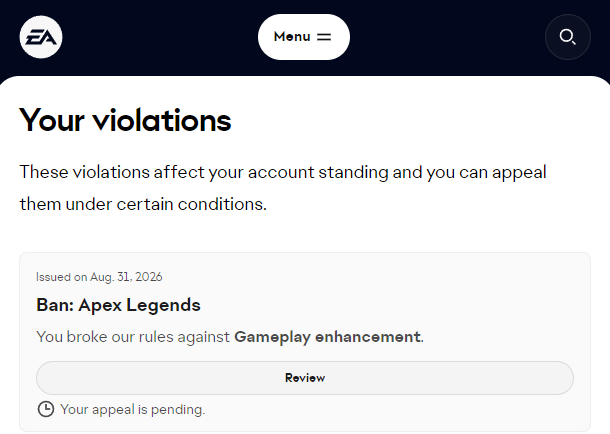 iamvessex's tweet photo. @ApexLiveComms We demand: that a manual review be conducted of all bans issued in modes against AI over the past month; that the technical glitch be officially acknowledged and a public statement issued; and that the affected users be unbanned. https://t.co/Qi0ZzPaULQ