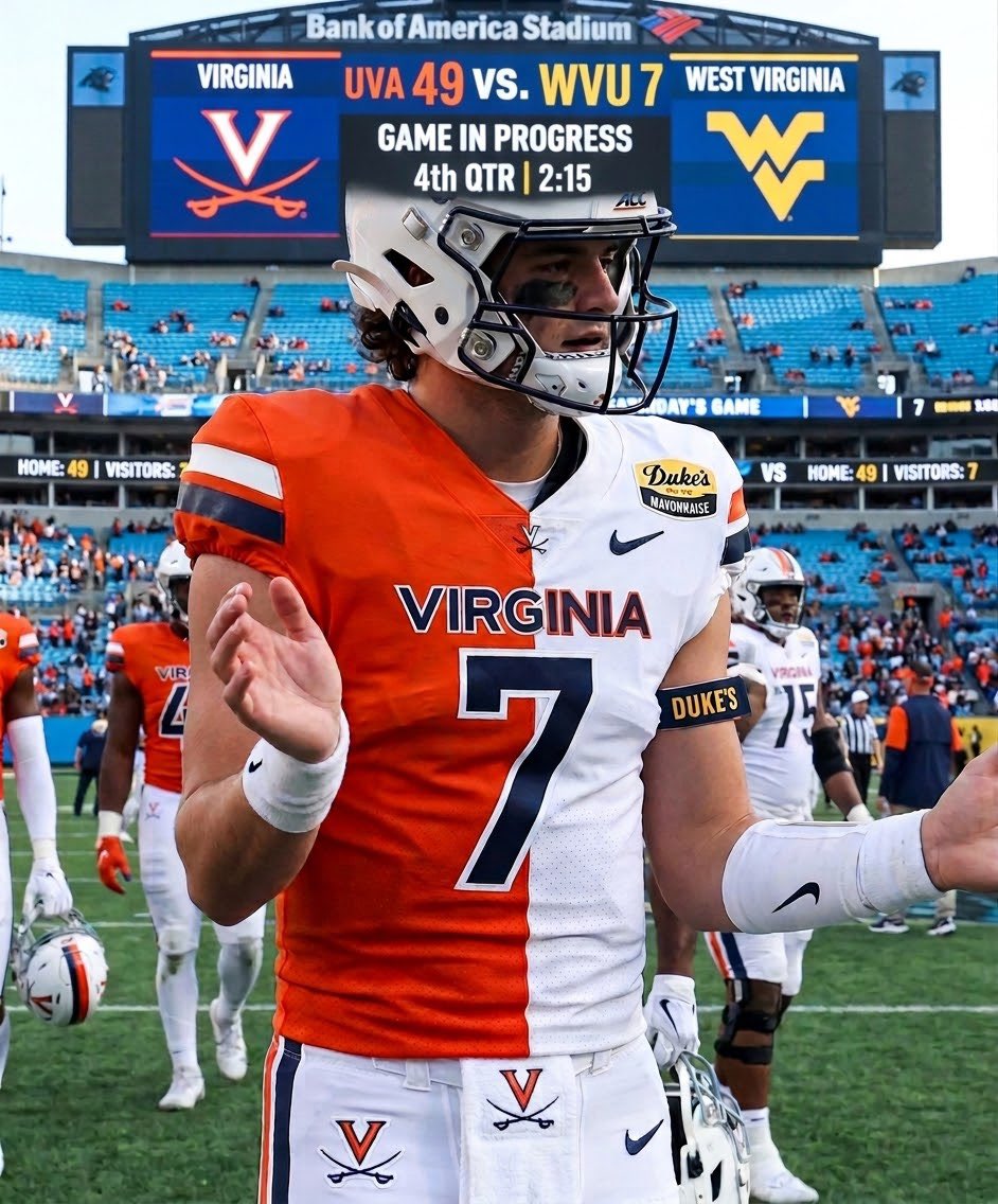 WAHOO540's tweet photo. @DukesMayoBowl @UVAFootball @WVUfootball @WVUSports @VirginiaSports GO HOOS BEAT WVU https://t.co/9uUqG4UwYH