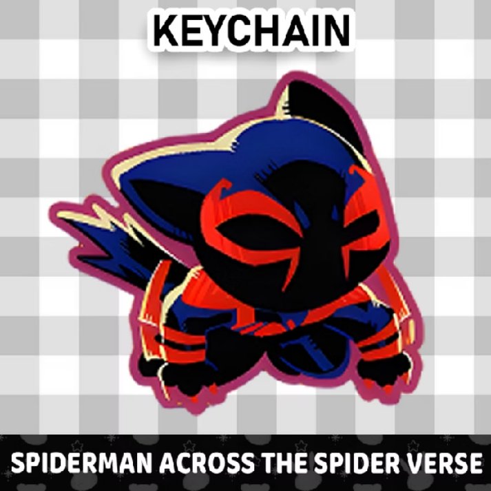rumnputlaut's tweet photo. https://t.co/Wq5QLsFkcN
Keychain Miguel O'hara cat version lucunyaa >< https://t.co/VOkrBJkJbX