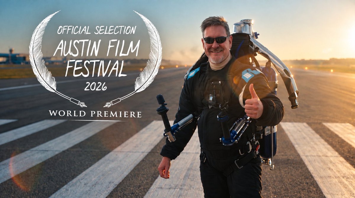 lastrocketman's tweet photo. THE LAST ROCKETMAN — WORLD PREMIERE!

We’re heading to the Austin Film Festival 2026! 

🎬 WORLD PREMIERE
📅 October 29 – November 5, 2026
📍 Austin, Texas

The award-winning memoir that inspired the documentary is now coming to the big screen as an Official Selection of the Austin Film Festival.

The individual screening date, time, and venue will be announced by Austin Film Festival when the official schedule is released.

🚀 The journey that began in the pages of a book is now coming to the big screen.

See the official trailer: https://t.co/YipckBk60D
See the Rocketman in action: https://t.co/VEjH5eTr4M
Buy the book: https://t.co/fED0Ajdrzo
Austin Film Festival: https://t.co/BJ4PZ9hEz9