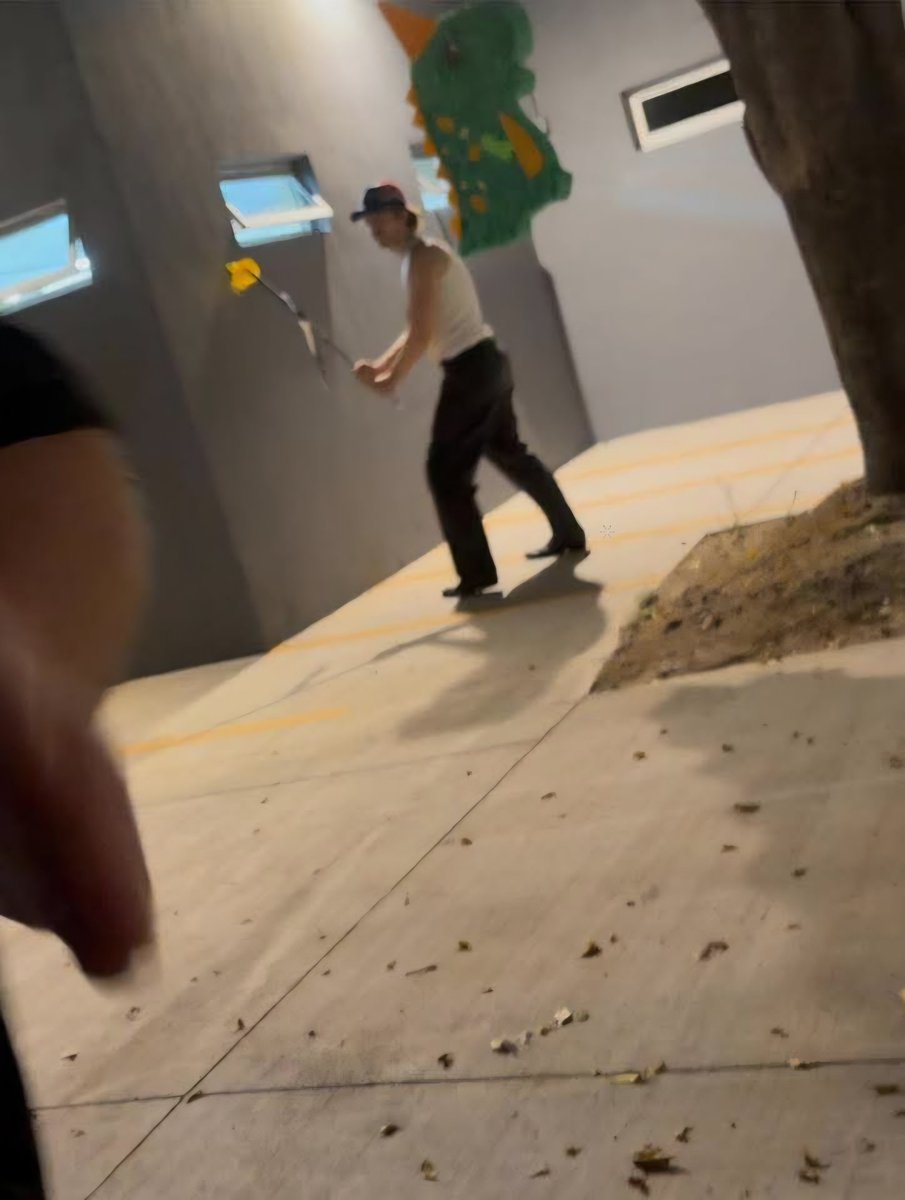 1DJobros5SOS's tweet photo. El día amerita poner en sus TL una secuencia de Joe Keery pegándole una piñata en México 🇲🇽♥️ https://t.co/W8sNj2ky7P