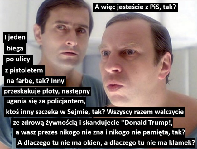 gimnastyczna's tweet photo. Seksmisja, reż. Juliusz Machulski. https://t.co/4W9vebR1Sy