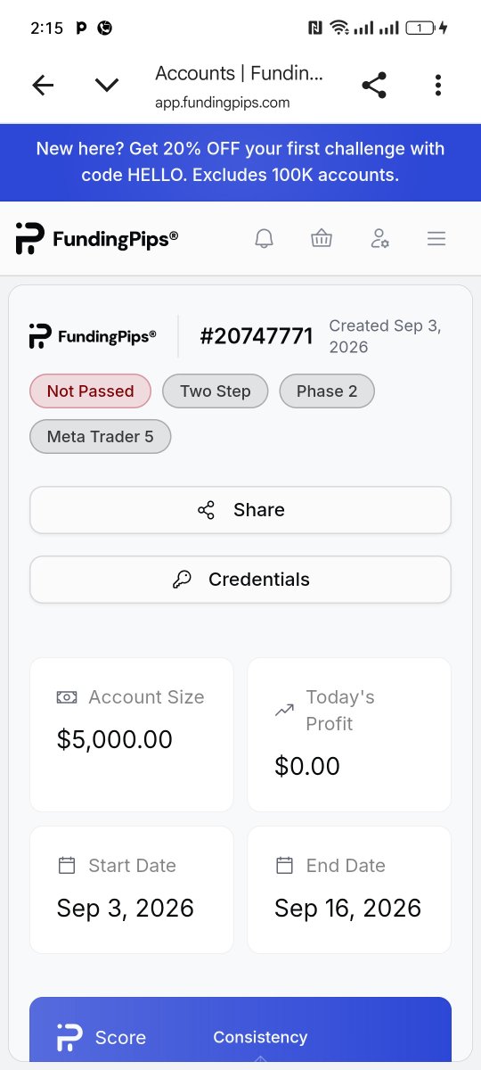 Austine_Borrest's tweet photo. Greetings to fundings family. @Khldfx @fundingpips.

This is me trying my luck. This is the second time am losing an account being bought for me by a friend. Dear @Khldfx I have seen how you generously support young traders, https://t.co/atsMuXKgYM