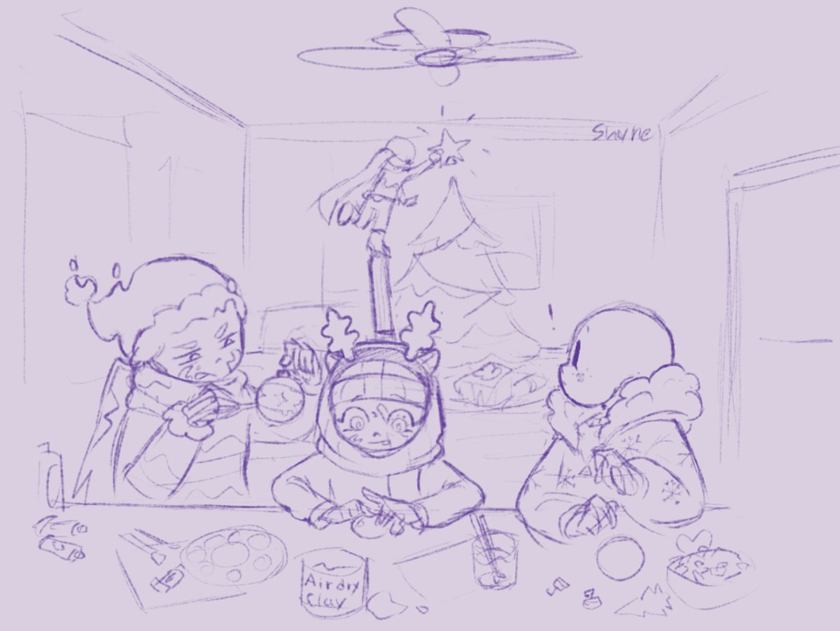 ShyneTyme06's tweet photo. More of my art! Omnipj and family!!

Cmon guys they’re a parent.. they made their own santa hat for gyftmas, their babyy cmonnnn https://t.co/CCNFb1Q3Jj