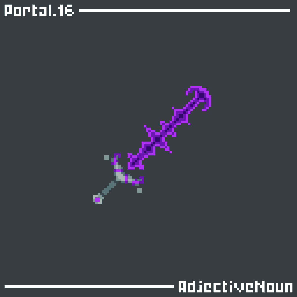 _AdjectiveNoun's tweet photo. Day 16 of #swordtember! - Portal
#swordtember2026 https://t.co/Iumj2Wxq9k