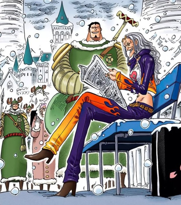 lmnjuicee's tweet photo. i really love the cover pages that shows us the families of the strawhats reading news about them https://t.co/CYstBMxkIg