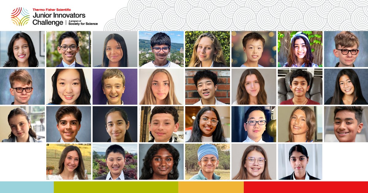DoW_STEM's tweet photo. Congratulations to the Top 30 Finalists in the 2026 @thermofisher Scientific #JuniorInnovators Challenge!

We’re proud to support these outstanding young scientists and present the DoW STEM Talent Award at the awards ceremony on October 27. Best of luck to all finalists! https://t.co/9BzuzmEAEj