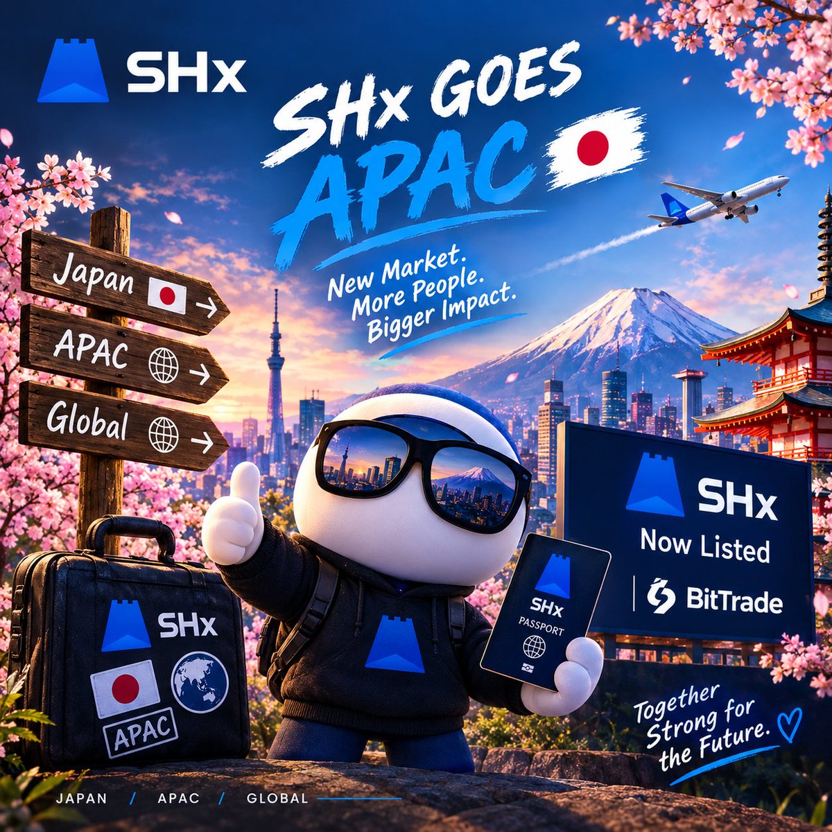 bashe7366's tweet photo. 🌏 $SHx goes APAC 🇯🇵

With #SHx now listed on BitTrade, @Strongholdpay is taking another step into the Asia-Pacific region — a market where digital payments and financial technology continue to evolve.

🇯🇵 Welcome, Japan.
🌏 Hello, APAC.

 #SHxArmy 
https://t.co/bxHJUQhHZT https://t.co/3o3kUSM55T