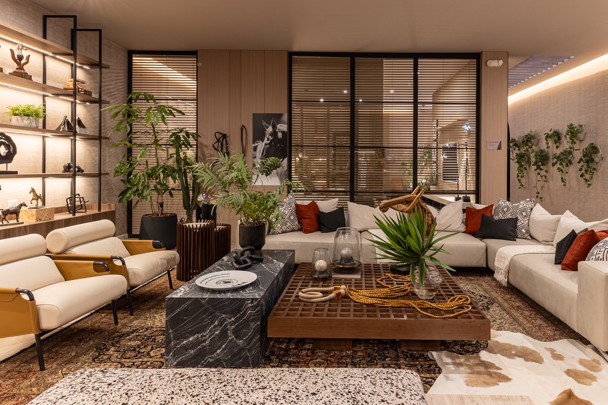 CASACORPERU's tweet photo. Inspirado en la historia real de una pareja de criadores de caballos de paso peruano, este loft de 200 m² de Karla Chávez y Paula Vecco combina lo industrial con la calidez de la tradición ecuestre. #CASACORPerú2026 #CASACORPerú #Arquitectura #Diseño https://t.co/MyaWA1kDBw