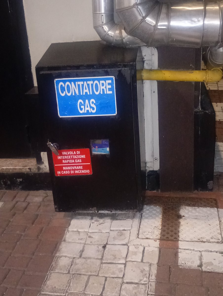 FGuerrerCavagn's tweet photo. Segnalo la presenza di un ratto enorme, lungo circa 38 centimetri, grasso, peloso e nero, che corre dal giardino verso questo contenitore del gas in BRT Via Dione Cassio 7 Milano. https://t.co/EP634DVxaz
