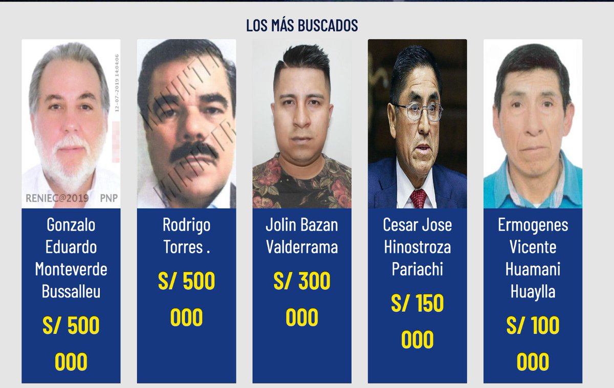 mecozam's tweet photo. #LOÚLTIMO  Tras la investigación que publicamos con @brunoamoretti_ en @ensustrece, el gobierno de Keiko Fujimori incluyó a “JOLÍN”, el jefe de "La Nueva Jauría", entre los más buscados. Ofrece S/. 300 mil por su captura. Hasta entonces, no figuraba en el Programa de Recompensas. https://t.co/1dTIbKuKz4