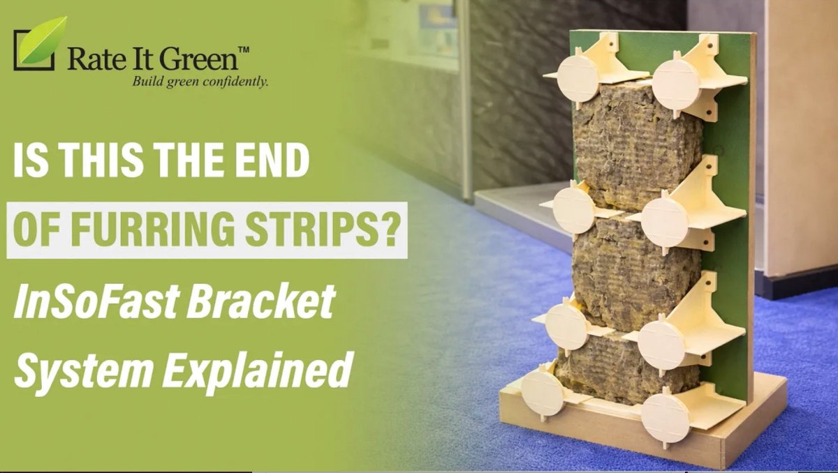 rateitgreen's tweet photo. Have you heard about continuous exterior insulation, or "Outsulation? Check out InSoFast's X-Bracket Batt #Insulation System https://t.co/AmLktMgbFT @InS0Fast #outsulation #batts #building #construction #controllayers #energy #energyfficiency #thermalcontrol #HVAC #greenbuilding https://t.co/C66r25LB1u