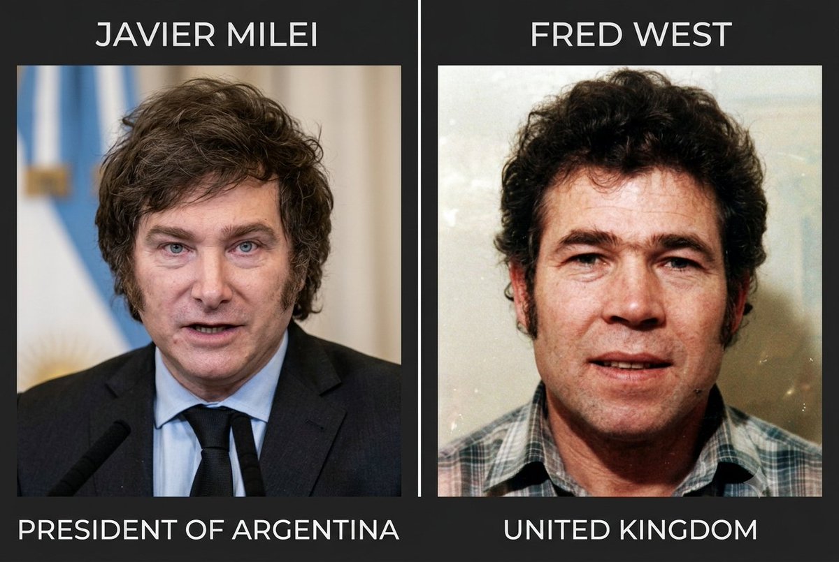 10tyone's tweet photo. @Mysteron_Agent_ I thought Fred West was dead. https://t.co/HJv2N46PcP