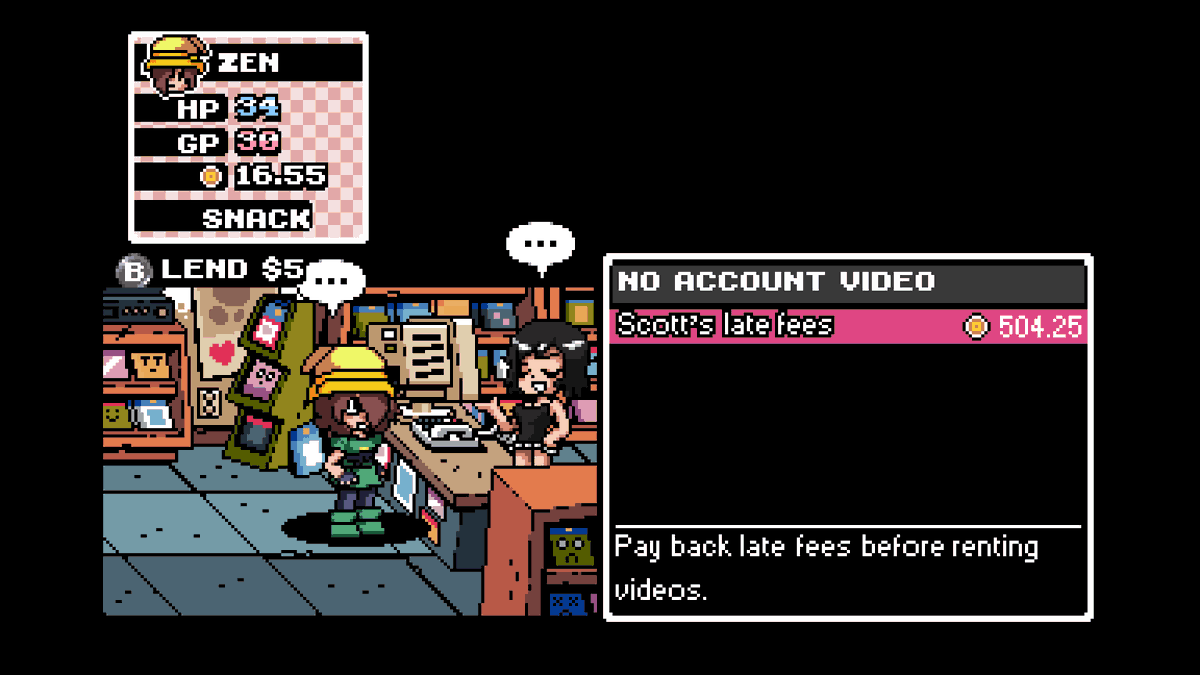_maecom_'s tweet photo. "I believe I found a hidden character in Scott Pilgrim vs The World! Crazy stuff, maybe she was added with the Switch version?" (2024)
#mae_hart https://t.co/zy1e03xmGa