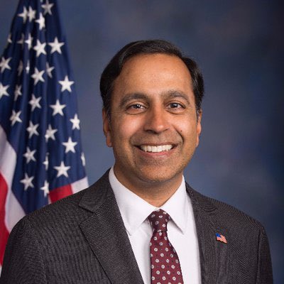 AFpost's tweet photo. Rep. Raja Krishnamoorthi says nobody gets to decide who is an American.

Follow: @AFpost https://t.co/sqFSK01IHr