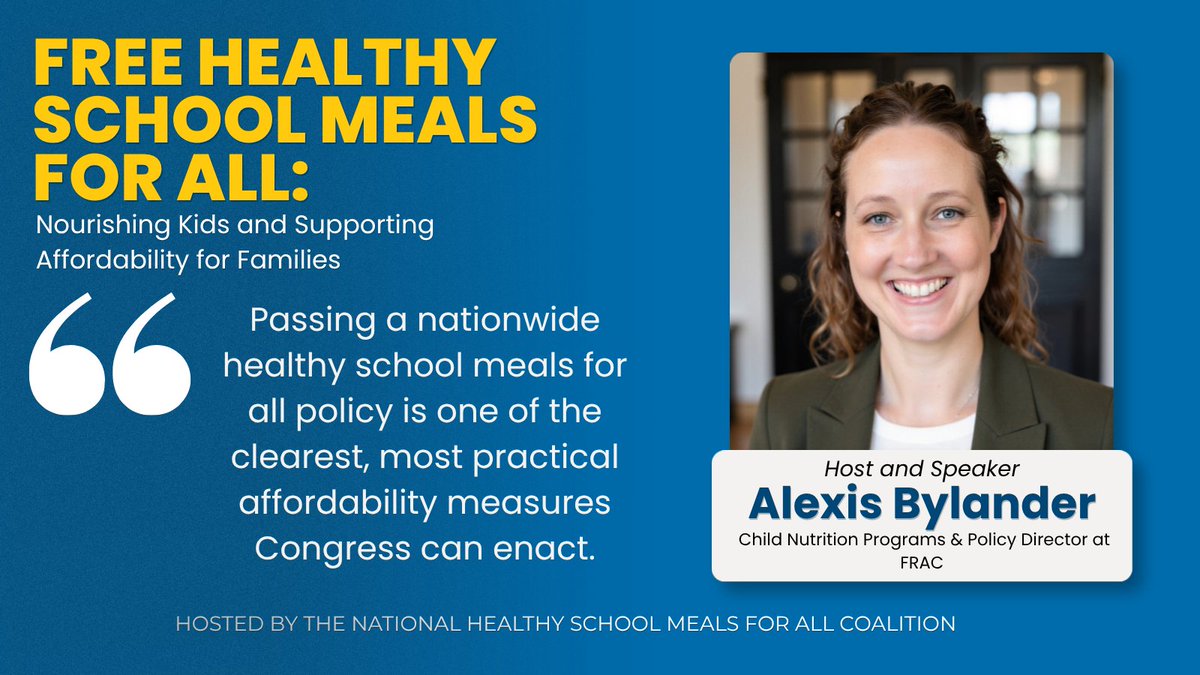 fractweets's tweet photo. From the cafeteria to Congress: Healthy School Meals for All is making a difference for kids, families, and schools. Catch the conversation from yesterday’s congressional briefing with the National Healthy School Meals for All Coalition: https://t.co/Tcs5lsZZve  #SchoolMeals4All https://t.co/LtfCMDvQ3s