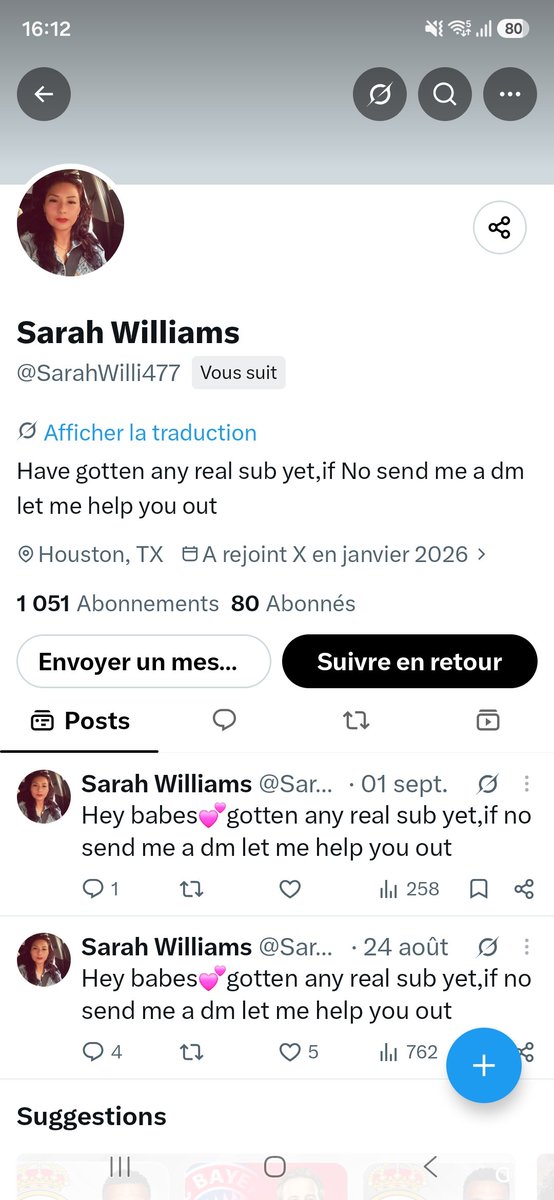 carolinebl4366's tweet photo. Attention arnaque https://t.co/MIv58MQQlX