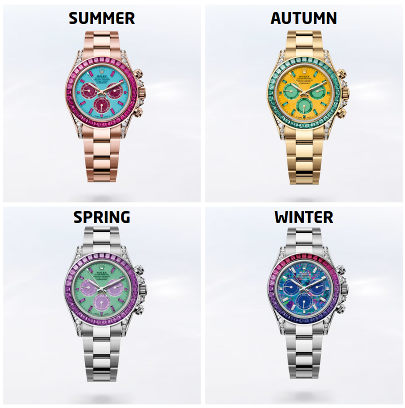 GlobalWatchClub's tweet photo. Here are the four Rolex Daytona's going on auction in 12 days. What are your predictions for the total sale value for all four combined?

I'll start, I'm going with $12.5 million. https://t.co/7qpgthFokw