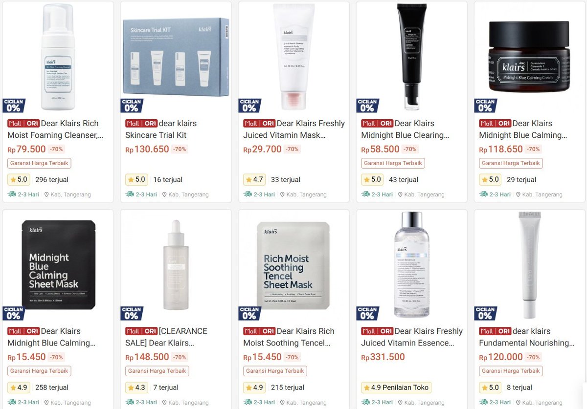 bellusinfo's tweet photo. yaampun klairs di sociolla diskon gede banget 70%!!😮🥰murah banget harganya ada yang 15rb!!😍

checkout yang mana ya rekomendasi dong guyss!! 💋
💄 https://t.co/FZPUYLvZon https://t.co/8ULZTEGkeM