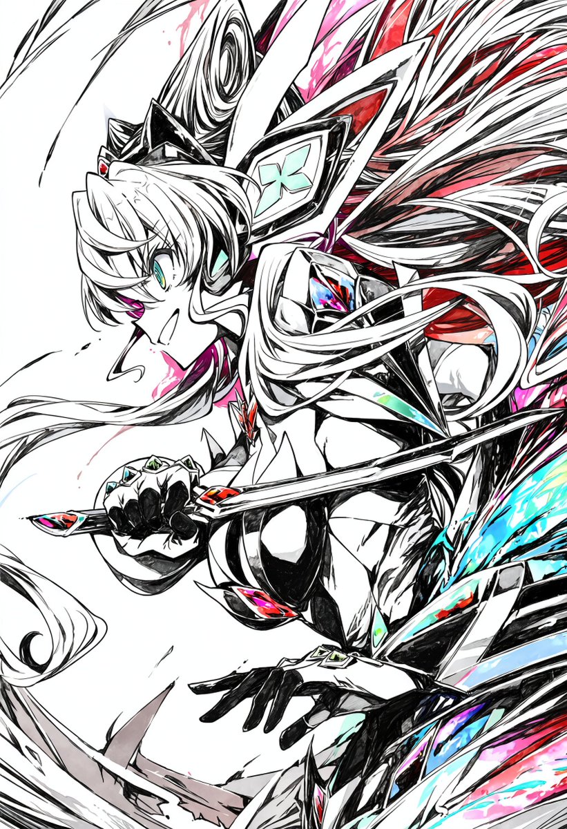 okatyansan's tweet photo. 強敵に挑む姉妹（セレナさんとマリアさん）(*‘ω‘ *)  
#symphogear https://t.co/jjZwvTeleU