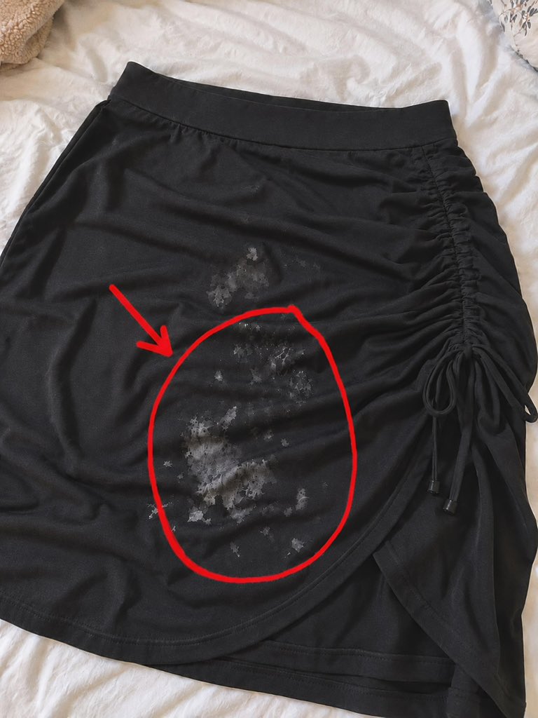 Naam_Hi_Kafi_H's tweet photo. Listen @grok, my girlfriend came home from a party this morning with these stains on her skirt… should I be worried, or am I overthinking ?? 😭 https://t.co/xnzpeBkkBL
