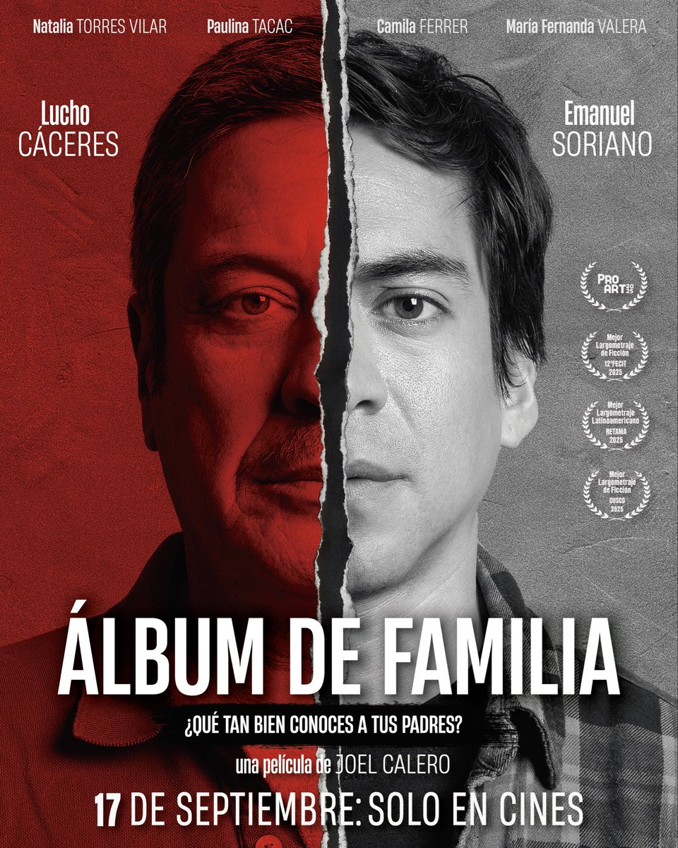 joelcalerog's tweet photo. ÁLBUM DE FAMILIA se estrena mañana, jueves 17, y le contesta al ministro Chang y a las barrabasadas de la Barbarán. https://t.co/jhdKkI7BgL