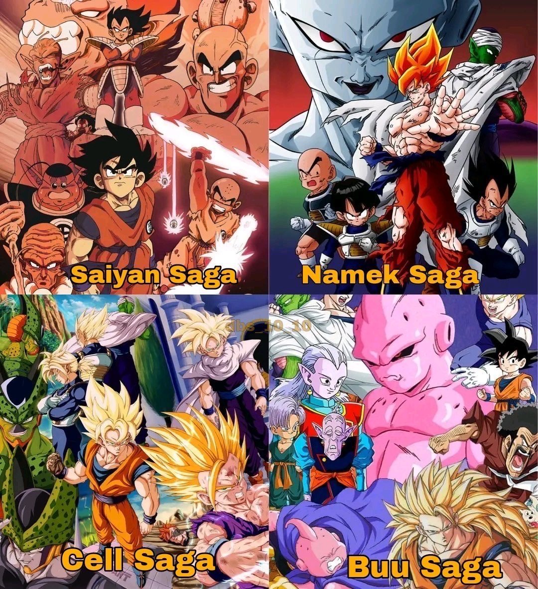 RiteshC76's tweet photo. Best or worst character in every saga of Dragon ball z without Goku 
Reply with strong reason
#dragonball #goku https://t.co/w5svS0ufx7