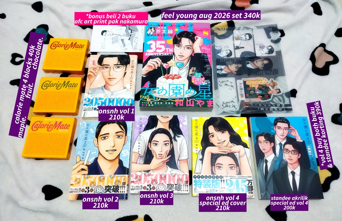 indischest's tweet photo. [HELP RT — BU]
WTS Want to Sell ALL ABOUT WAYAMA YAMA ⟩⟩ Karaoke Iko ★ Famiresu Iko ★ Muchuusa, Kimi Ni ★ Onna No Sono No Hoshi

- manual only &amp; cod at krl station
- include packing; free ongkir jabodetabek
- ada diskon kalau beli banya iyh ^^
#warungwayama https://t.co/4wfuhmDAWP