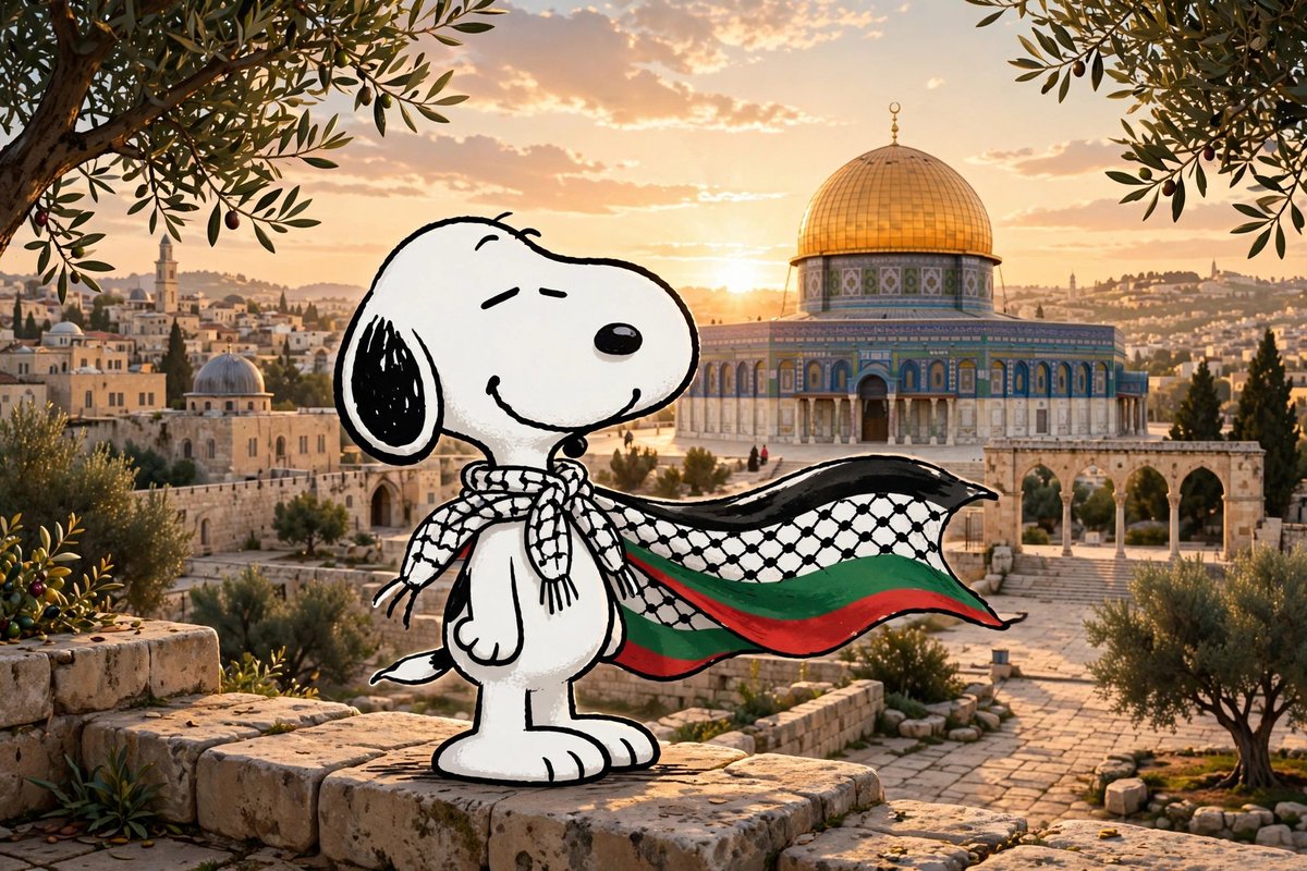 snoopy1060605's tweet photo. From the World of Snoopy to Jerusalem https://t.co/dPV3zhyNDT