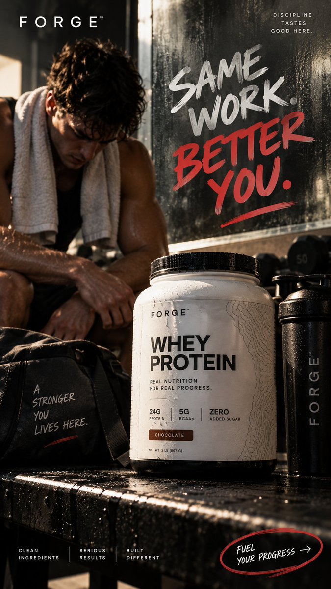Marqueestudi0's tweet photo. I think good creative should make the brand recognizable without forcing every ad into the same template.

Different product.

Different mood.

Different visual language.

Same standard. https://t.co/N521JtmHg5