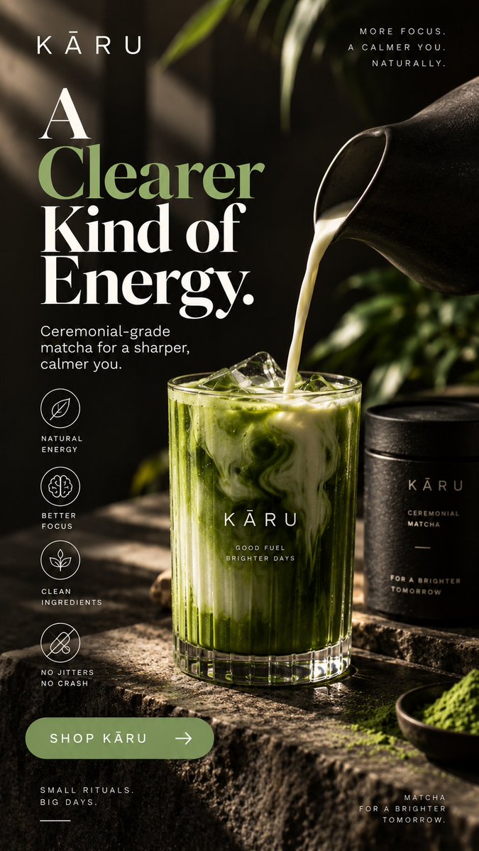 Marqueestudi0's tweet photo. I think good creative should make the brand recognizable without forcing every ad into the same template.

Different product.

Different mood.

Different visual language.

Same standard. https://t.co/N521JtmHg5