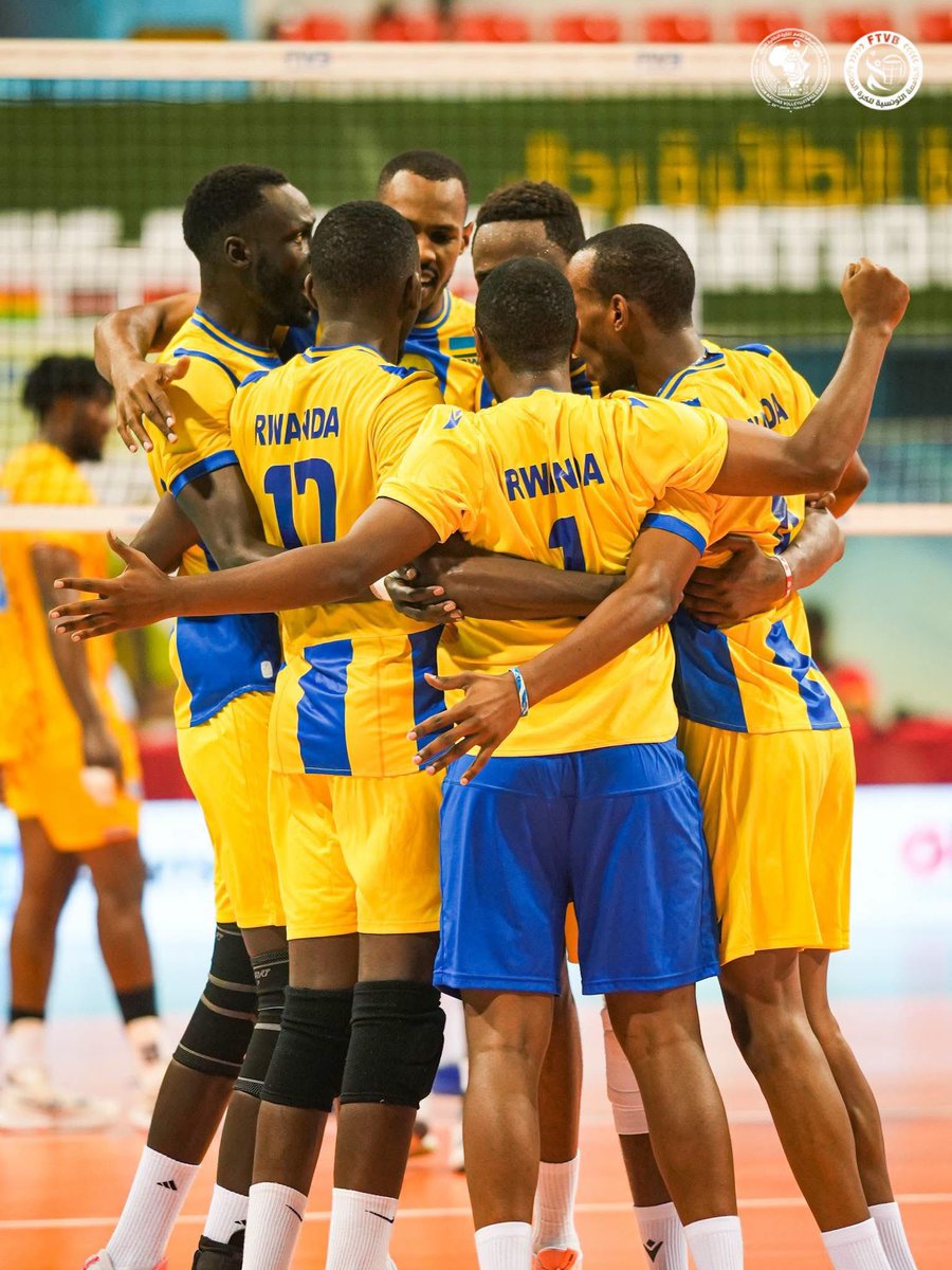 Rw_Volleyball's tweet photo. The mission continues💪, Second game, second straight win, and three more points secured🇷🇼💪

The boys fought hard to smash DR Congo🇨🇩 by  3-1 sets in our second group-stage match.

Congratulations, boys.. Here we go
Ni U Rwanda Nyine🇷🇼😎

#RwandaVolleyball https://t.co/TKAL0HrqIZ