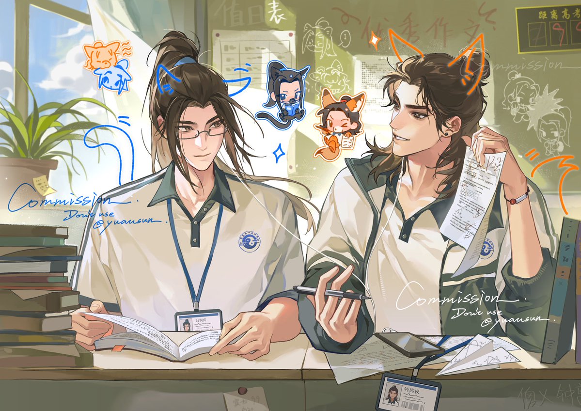 yuanshui228's tweet photo. commission 
#宾权 #八仙 https://t.co/5OLBTPHxuw