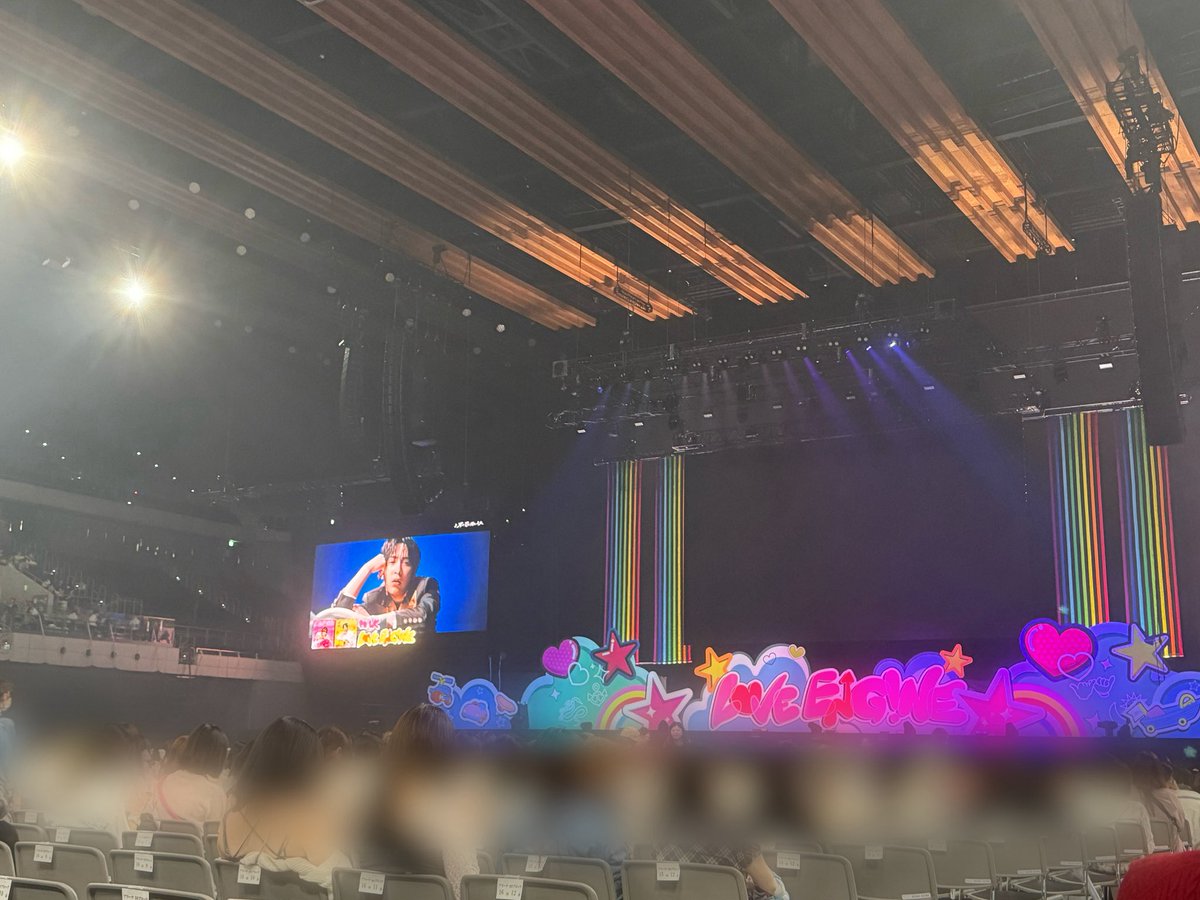 caochantilly's tweet photo. リリイベ楽しかったー！吉田さんがトークで立つ側の席でした。ときユニの振りがすごくかわいくてかっこよかった❤︎
#milk #ラブエンジン https://t.co/s22V5J1YXU