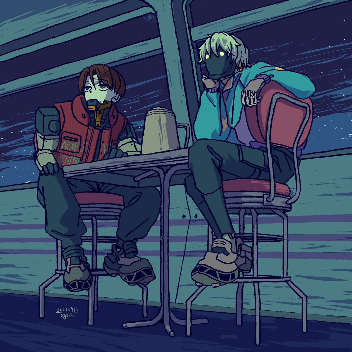 foolontheApril's tweet photo. 食堂車 https://t.co/JrMLp0koAU