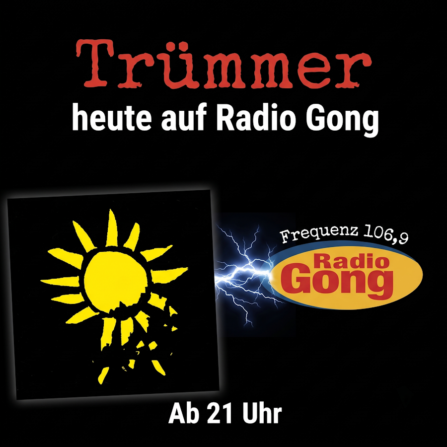 audiohotel_de's tweet photo. Hey peeps! 

Heute Abend, die neue Single von DOSIS - TRÜMMER so kurz nach 21 Uhr, bei Andi Puhl @andypuhl auf 106,9 Radio Gong oder per Stream https://t.co/UXT8VTmlyh 

Ich würde reinschalten! https://t.co/wi33xxMLDJ